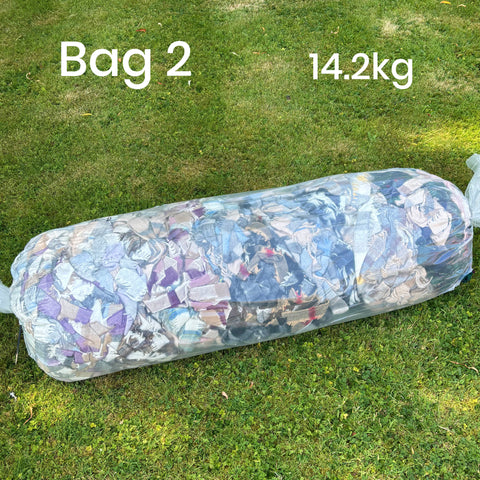STOCK CLEARANCE - 10-15kg Bulk Wool Blanket Selvedge Yarn Bags