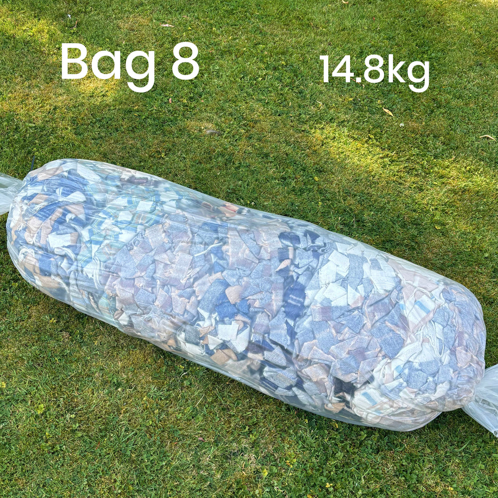 STOCK CLEARANCE - 10-15kg Bulk Wool Blanket Selvedge Yarn Bags