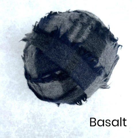 Cashmere recycled blanket selvedge strips from UK mills