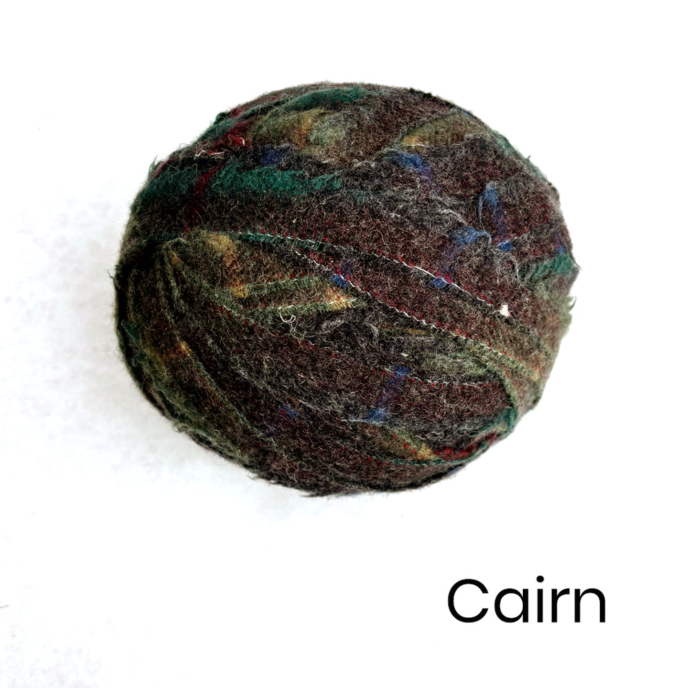 100% Wool Blanket Yarn - Greens