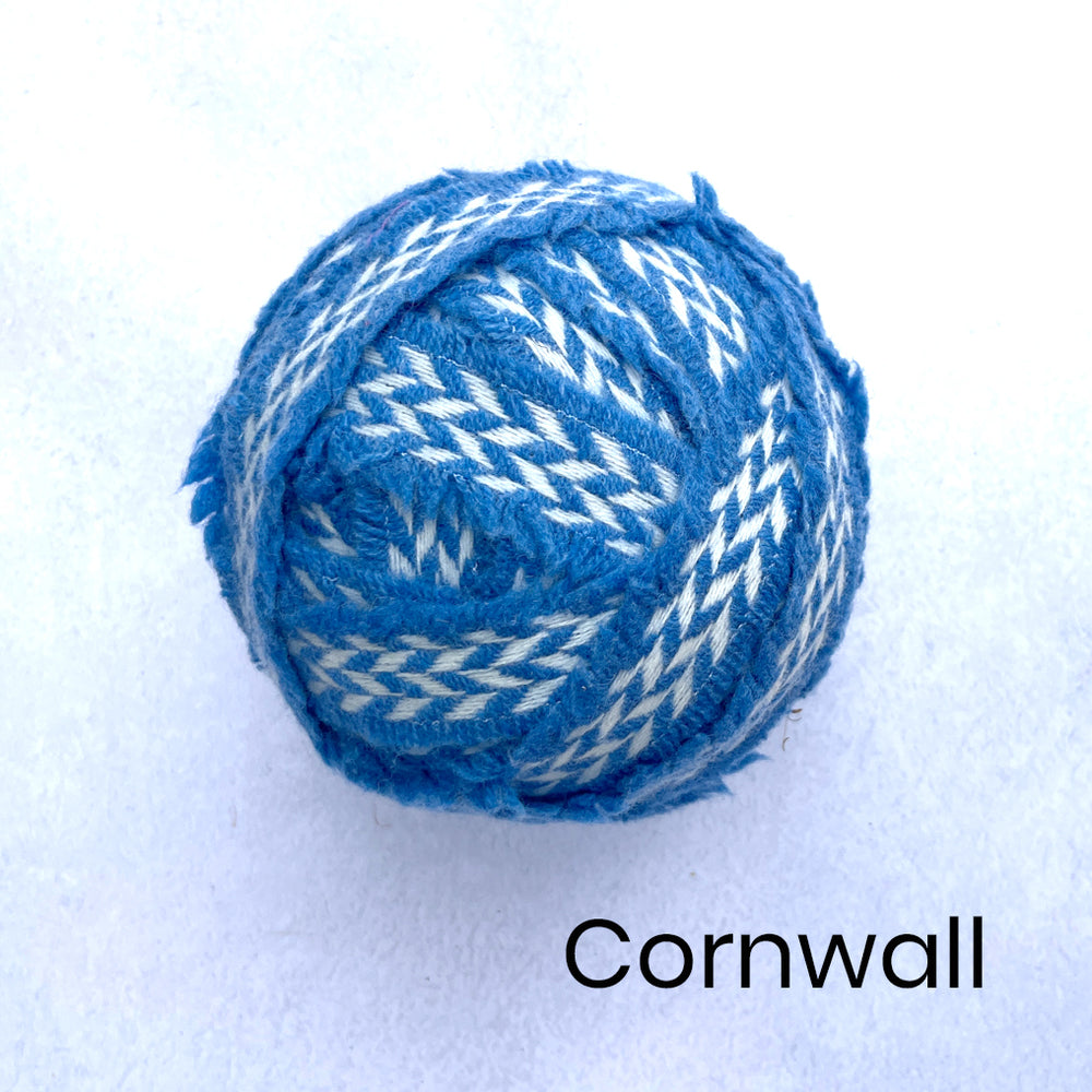 100% Wool Blanket Yarn - Blues
