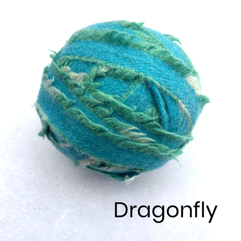 100% Wool Blanket Yarn - Blues