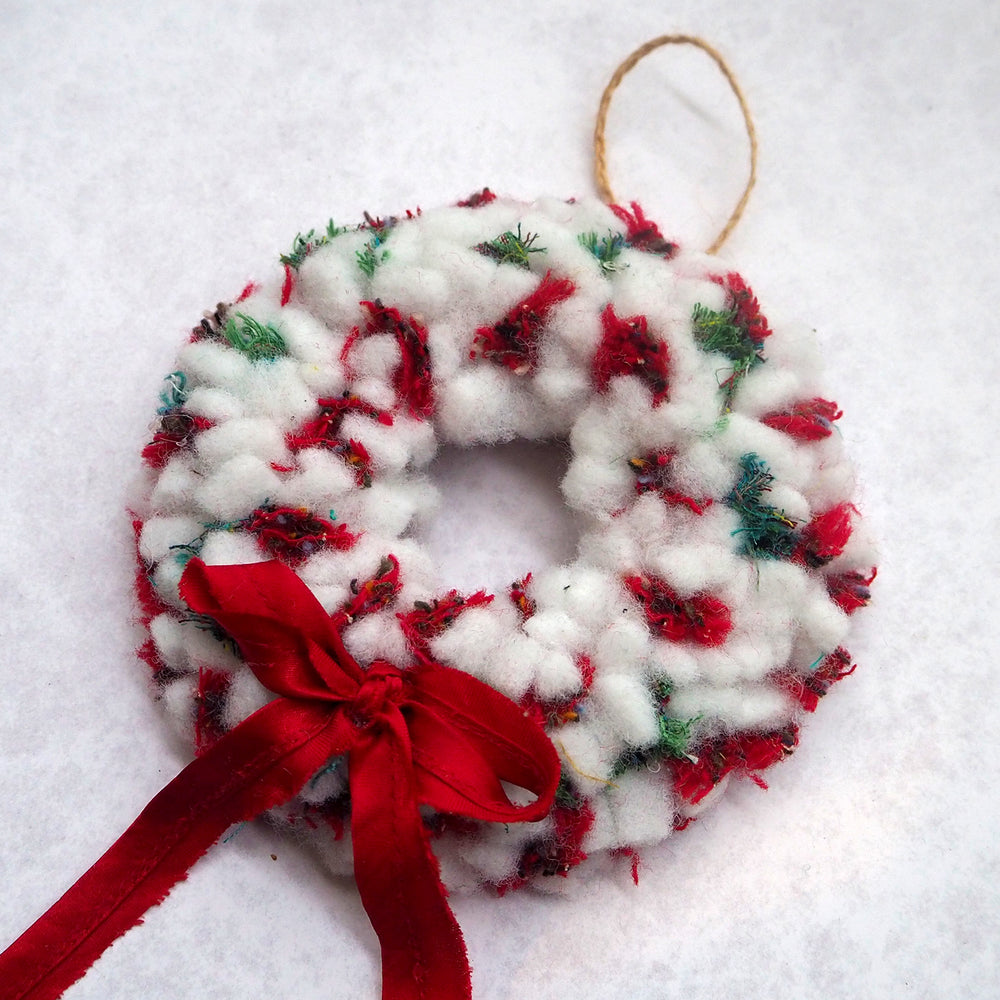 Mini Rag Wreaths & Mince Pies – A Festive Evening Class
