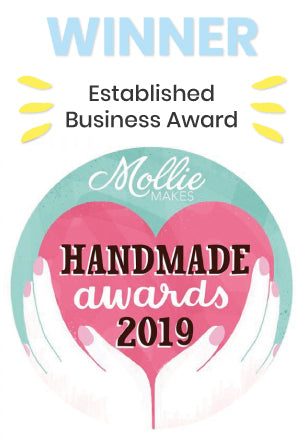 Winner of the Established Business Award fro Mollie Makes 2019