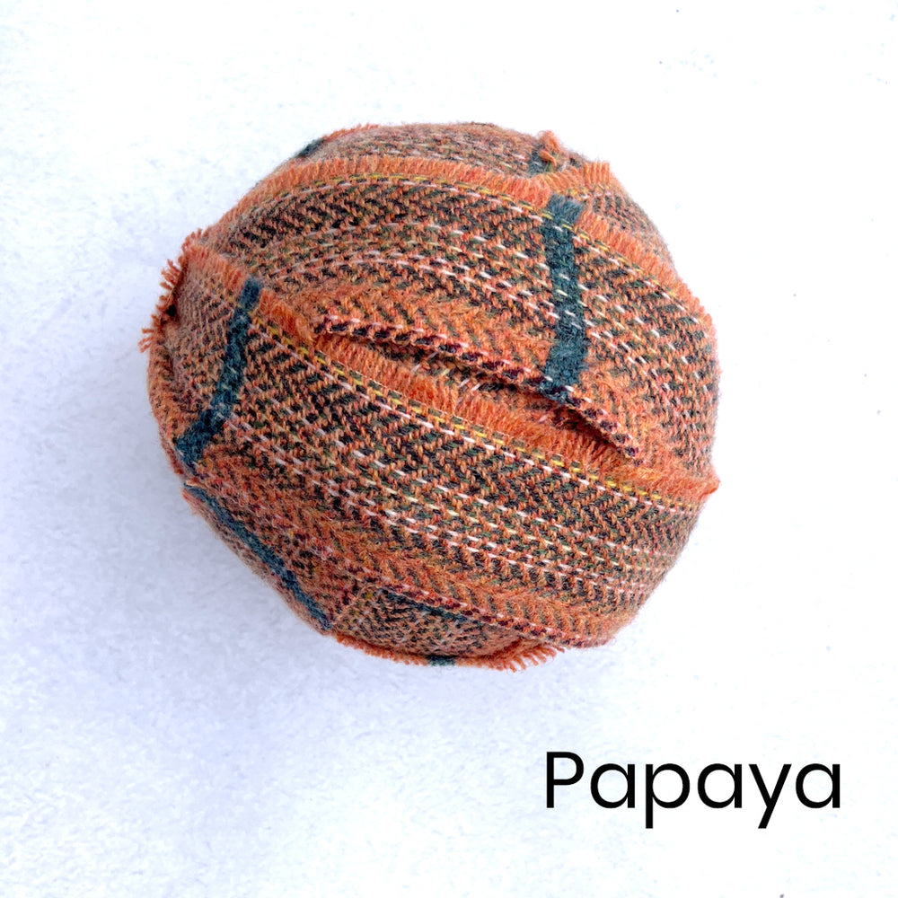 100% Wool Blanket Yarn - Reds, Oranges & Yellows