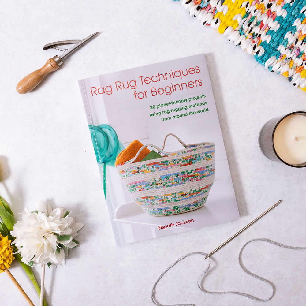 Rag Rug Techniques for Beginners Book by Elspeth Jackson