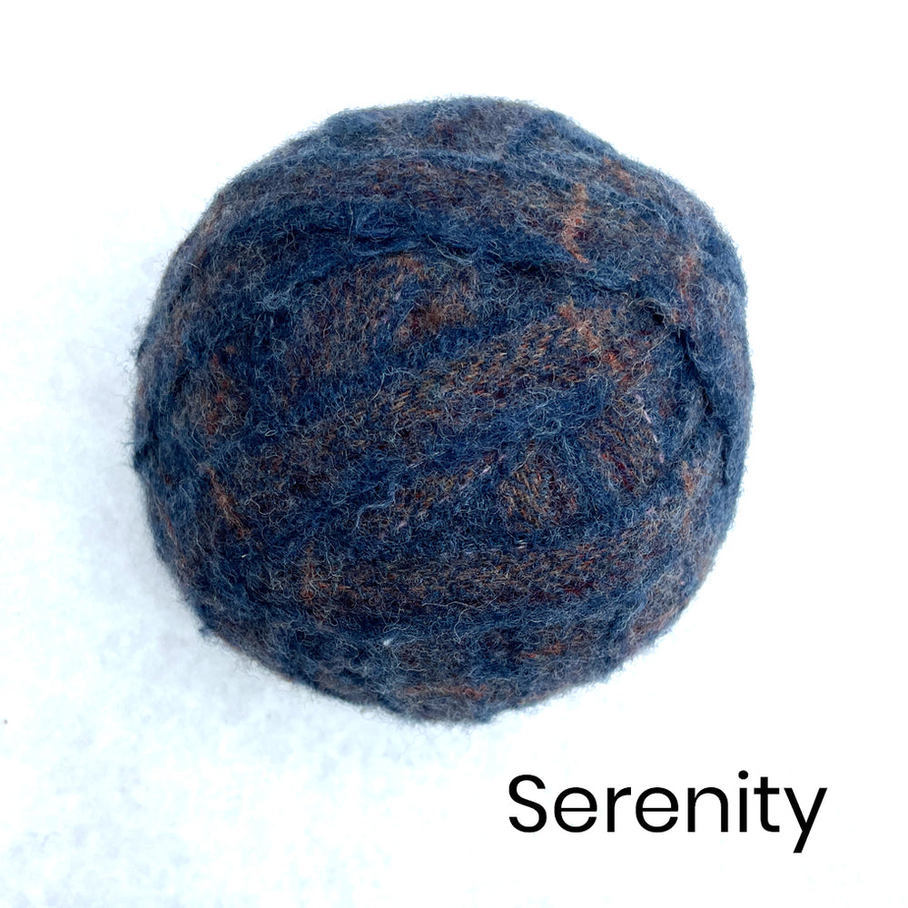 100% Wool Blanket Yarn - Blues