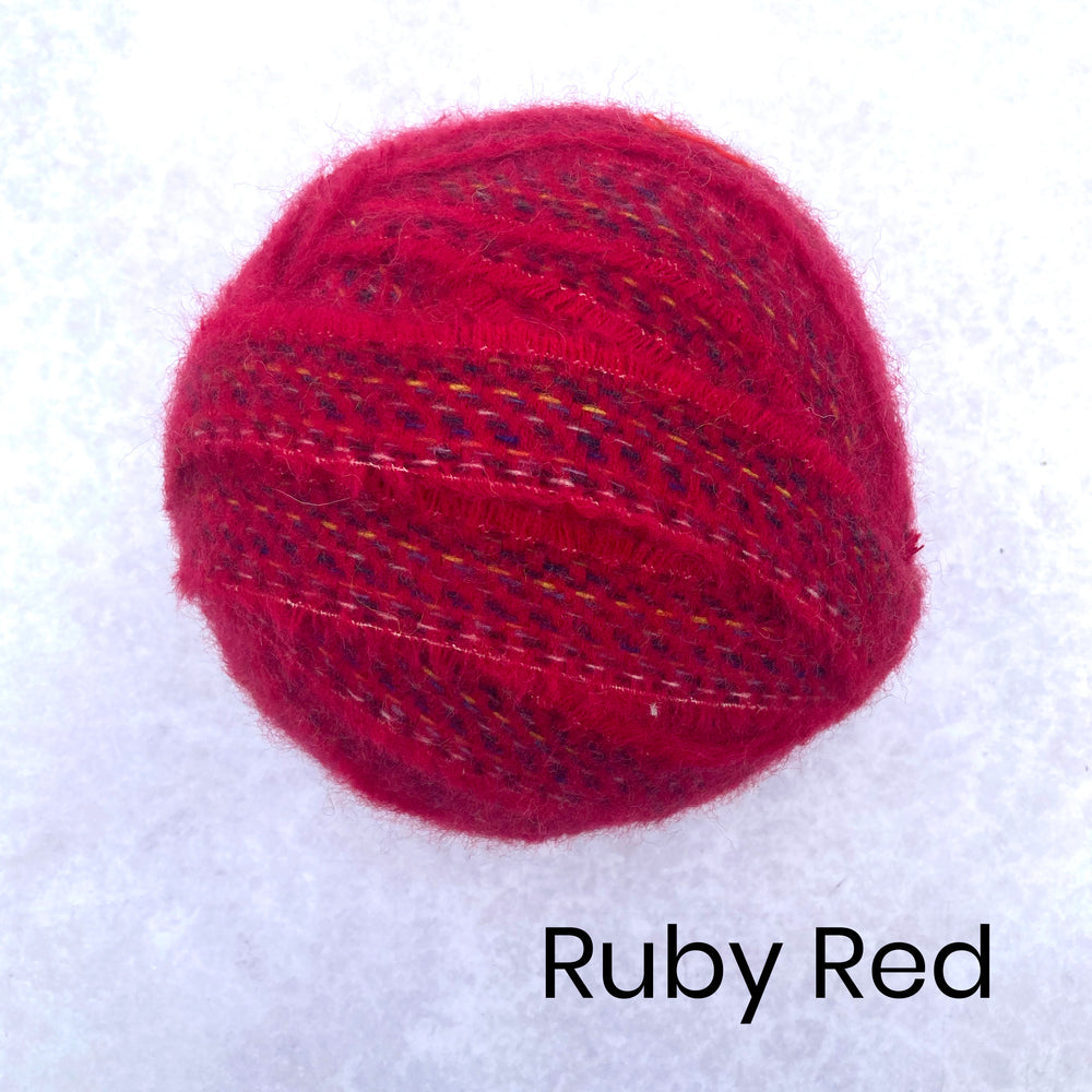 100% Wool Blanket Yarn - Reds, Oranges & Yellows