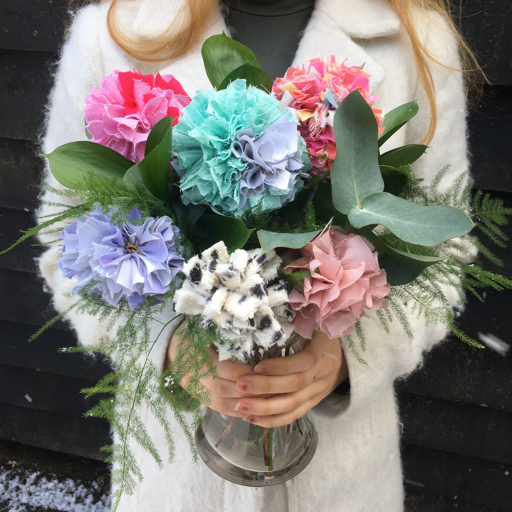 Live Online Class - 3D Rag Rug Bouquet - With Tools