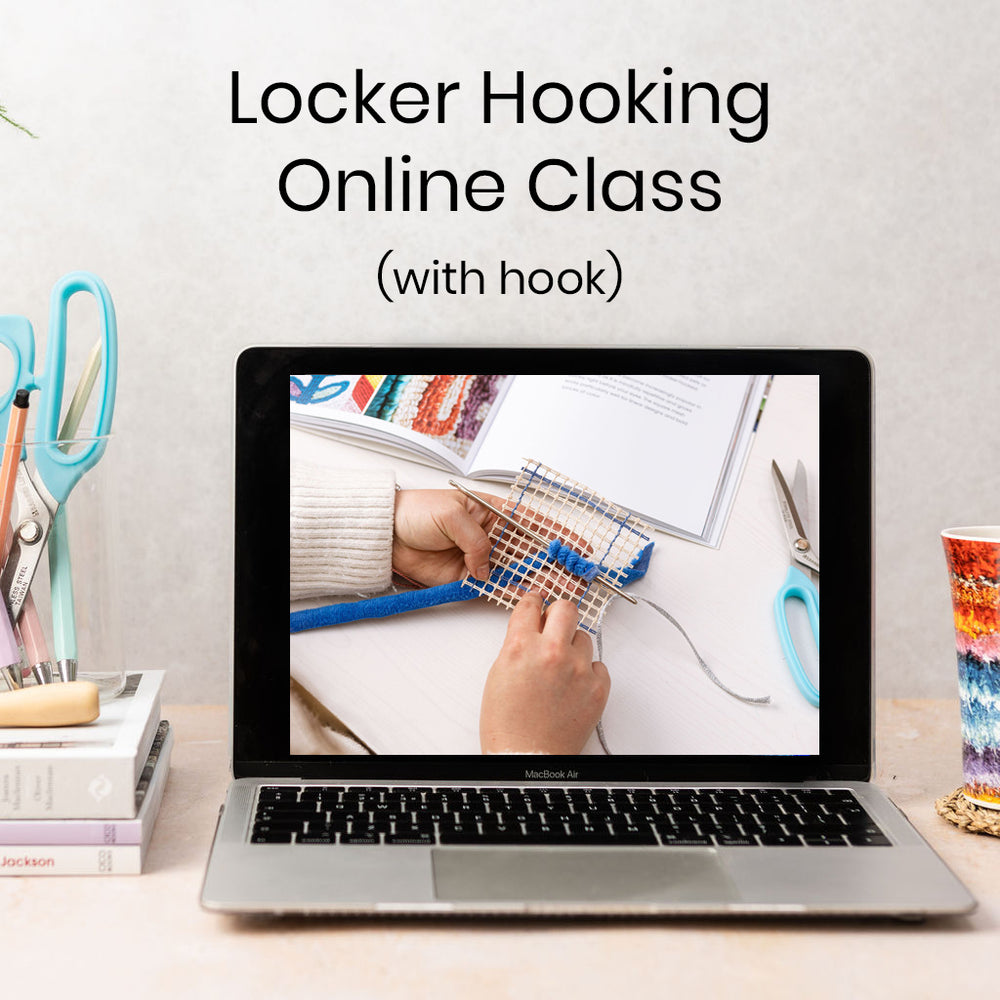 Live Online Class - Locker Hooking - With Hook