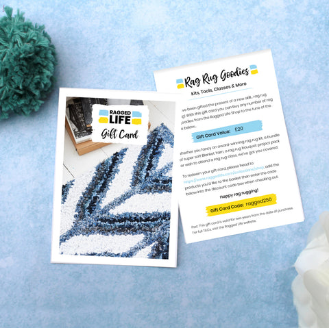 Ragged Life Online Shop Gift Card