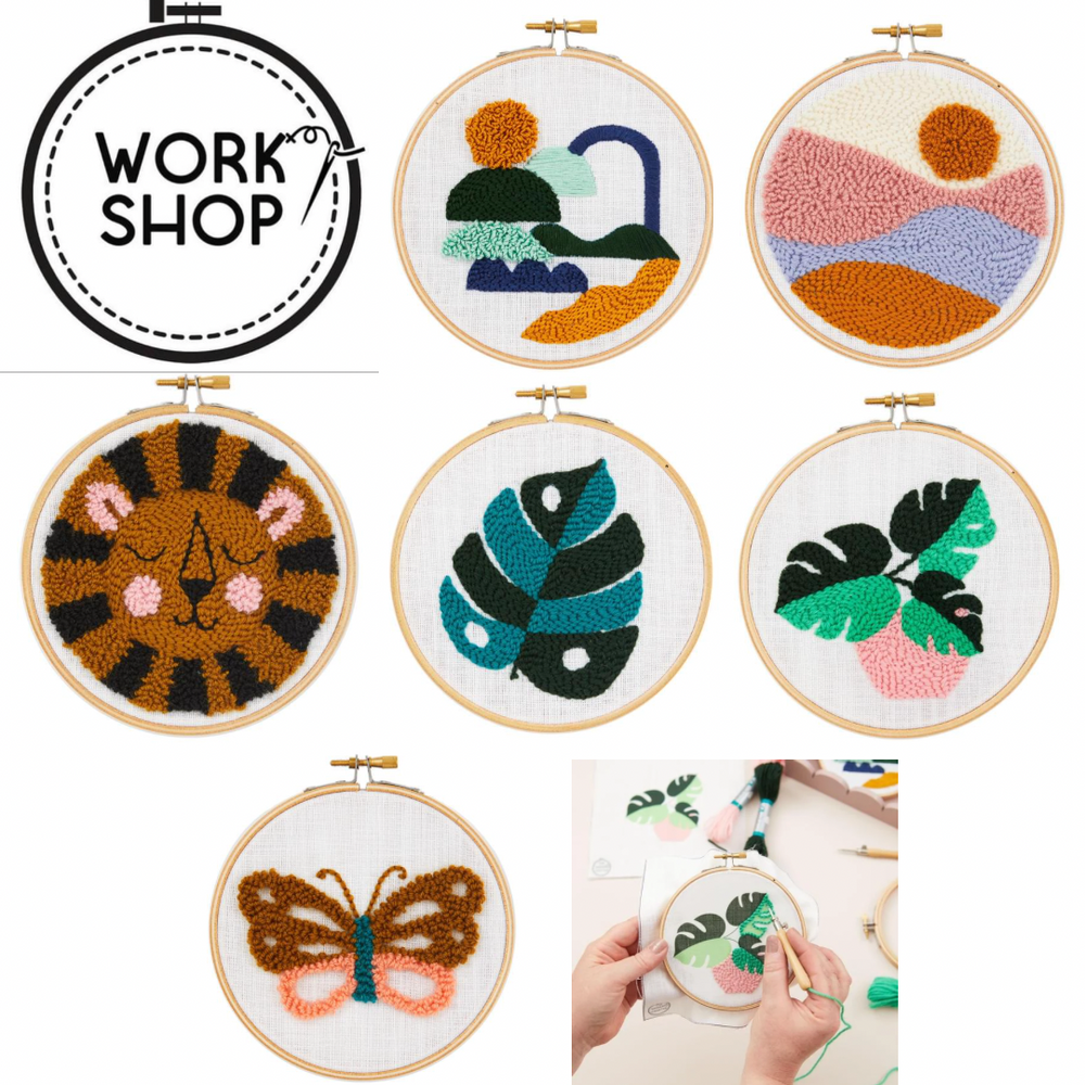 Limited Edition Guest Workshop - Punch Needle Embroidery for Beginners