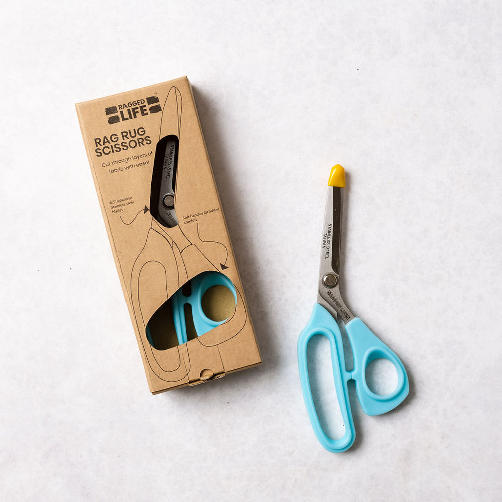 Rag Rug Scissors Rag Rug Fabric Scissors | Perfect for Rug Making | Quick Strip Cutting