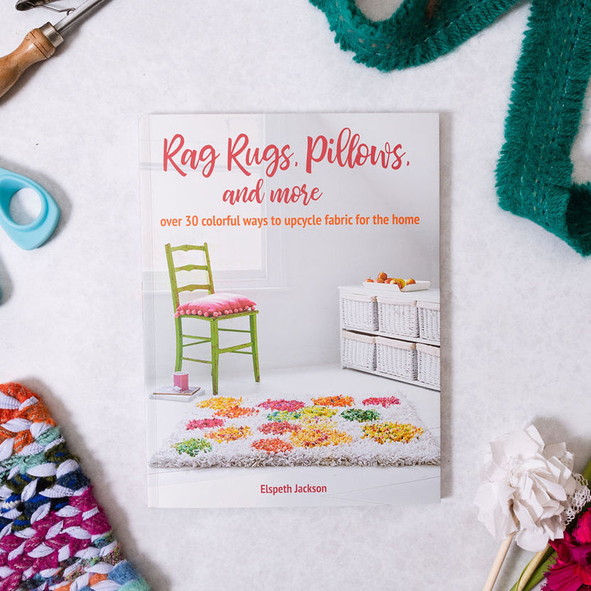 Rag Rugs, Pillows and More Rag rug beginners book