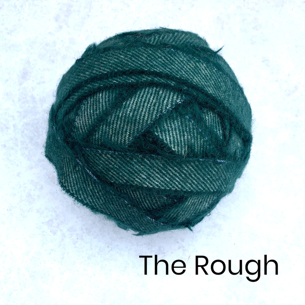 100% Wool Blanket Yarn - Greens