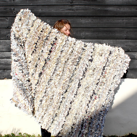 Extra Large Rug Hessian - 200 x 140cm